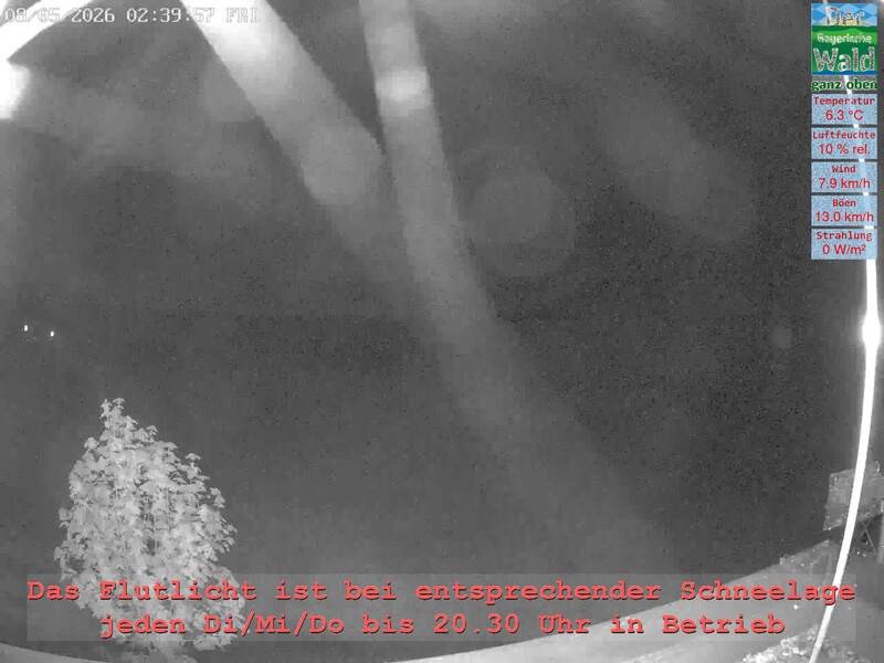 Archiv Foto Webcam Naturpark Oberer Bayerischer Wald - Infopunkt Althütte