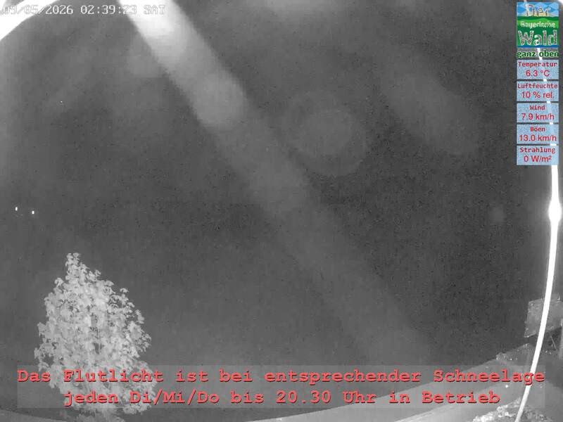 Archiv Foto Webcam Naturpark Oberer Bayerischer Wald - Infopunkt Althütte
