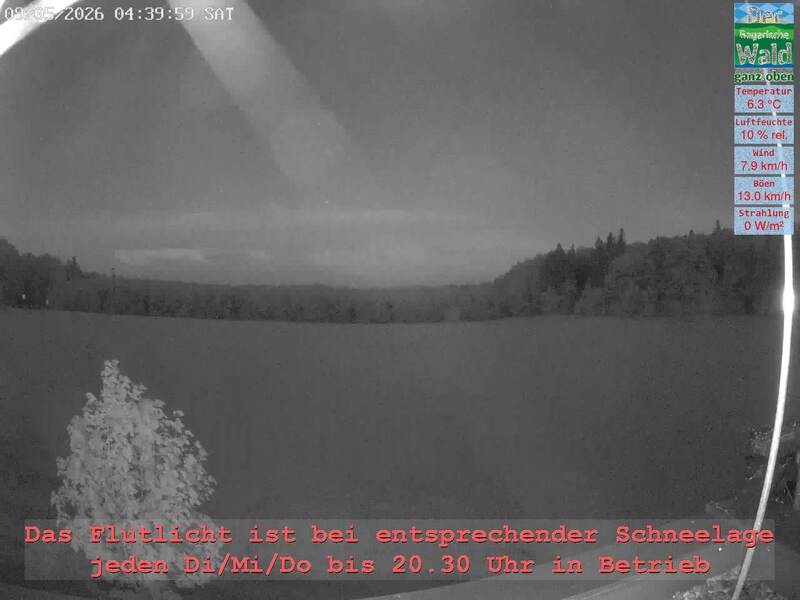 Archiv Foto Webcam Naturpark Oberer Bayerischer Wald - Infopunkt Althütte