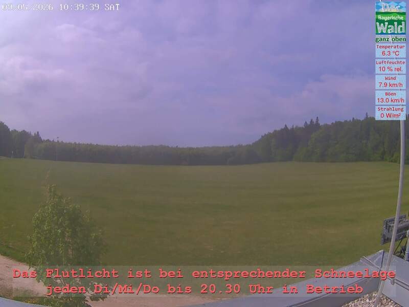 Archiv Foto Webcam Naturpark Oberer Bayerischer Wald - Infopunkt Althütte