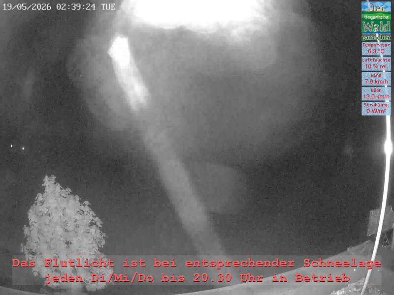 Archiv Foto Webcam Naturpark Oberer Bayerischer Wald - Infopunkt Althütte