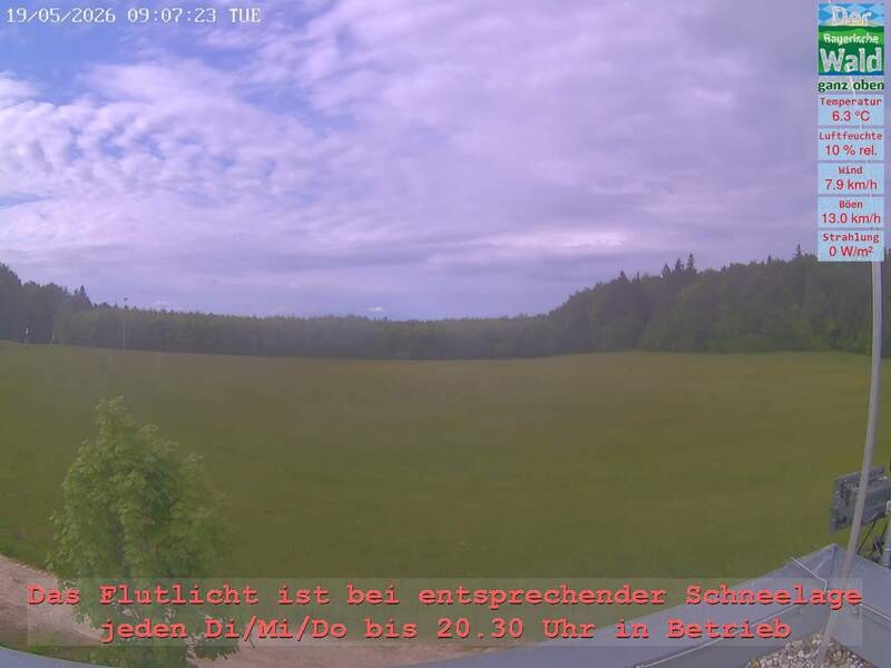 Archiv Foto Webcam Naturpark Oberer Bayerischer Wald - Infopunkt Althütte