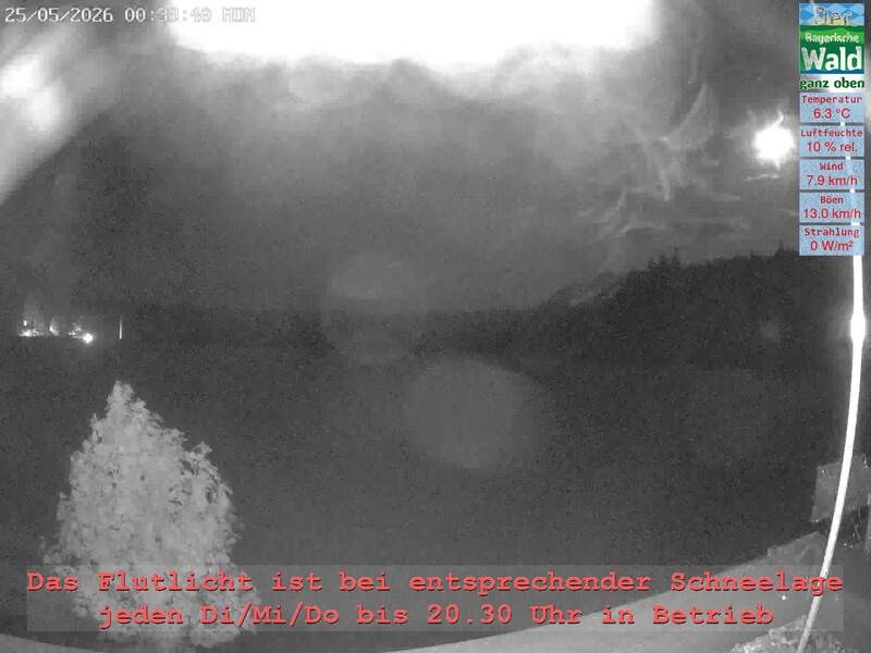 Archiv Foto Webcam Naturpark Oberer Bayerischer Wald - Infopunkt Althütte