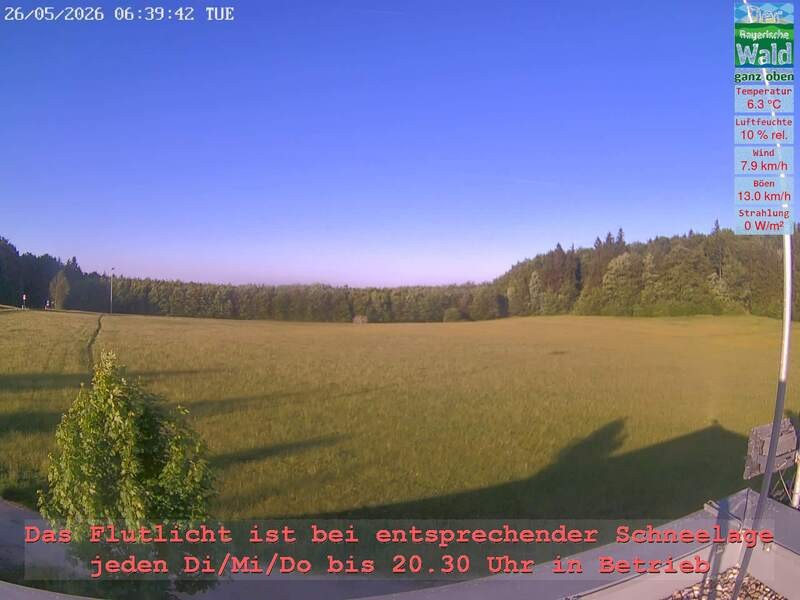 Archiv Foto Webcam Naturpark Oberer Bayerischer Wald - Infopunkt Althütte