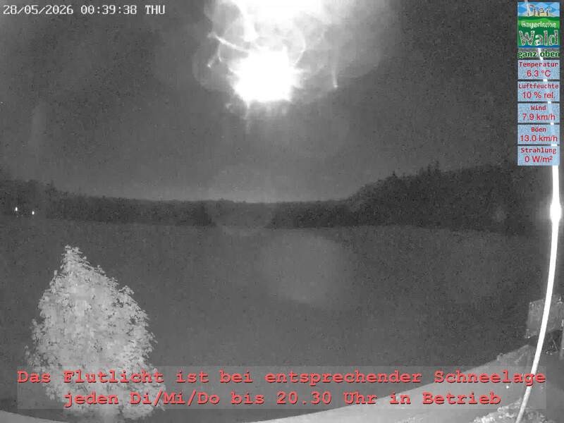 Archiv Foto Webcam Naturpark Oberer Bayerischer Wald - Infopunkt Althütte
