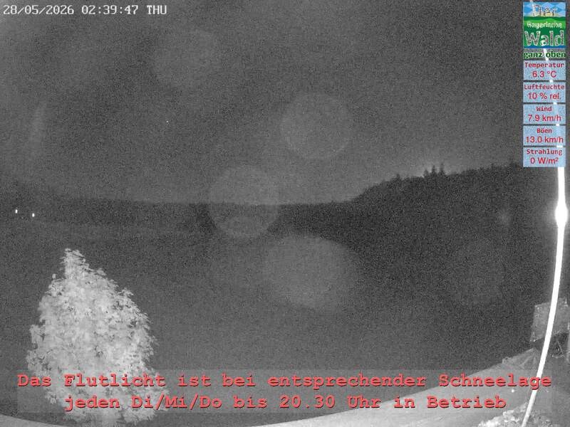 Archiv Foto Webcam Naturpark Oberer Bayerischer Wald - Infopunkt Althütte