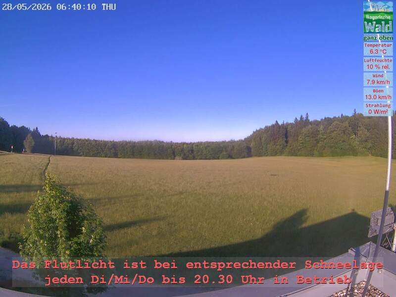 Archiv Foto Webcam Naturpark Oberer Bayerischer Wald - Infopunkt Althütte