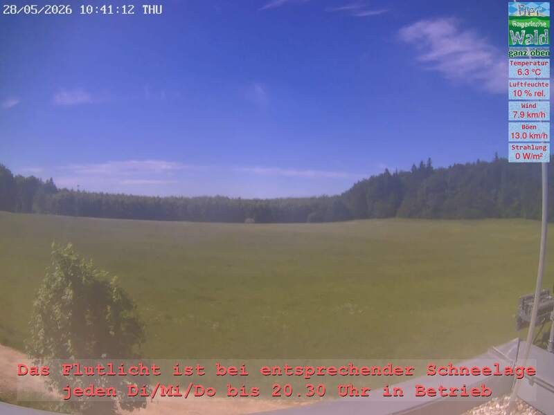 Archived image Webcam Upper Bavarian Forest - Active Center Althütte