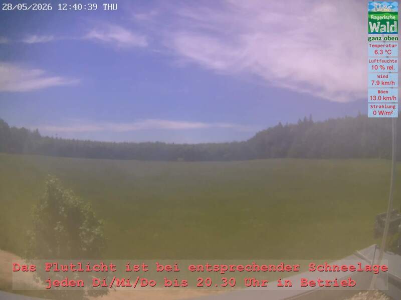 Archived image Webcam Upper Bavarian Forest - Active Center Althütte