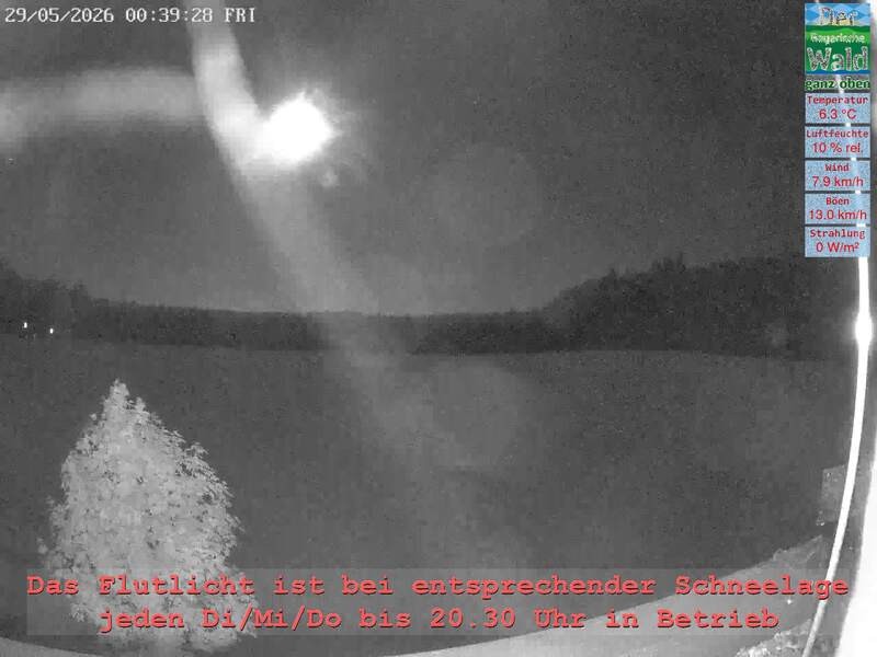 Archiv Foto Webcam Naturpark Oberer Bayerischer Wald - Infopunkt Althütte