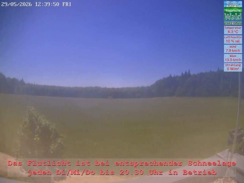 Archiv Foto Webcam Naturpark Oberer Bayerischer Wald - Infopunkt Althütte