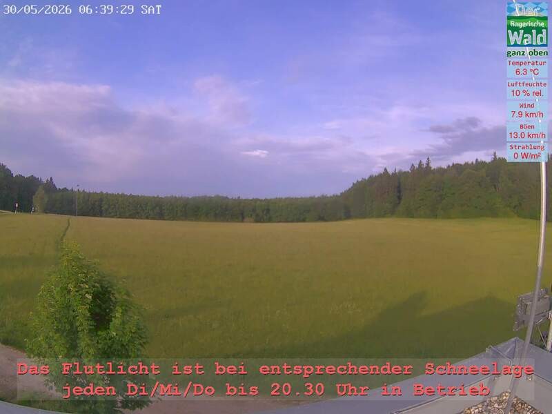 Archiv Foto Webcam Naturpark Oberer Bayerischer Wald - Infopunkt Althütte