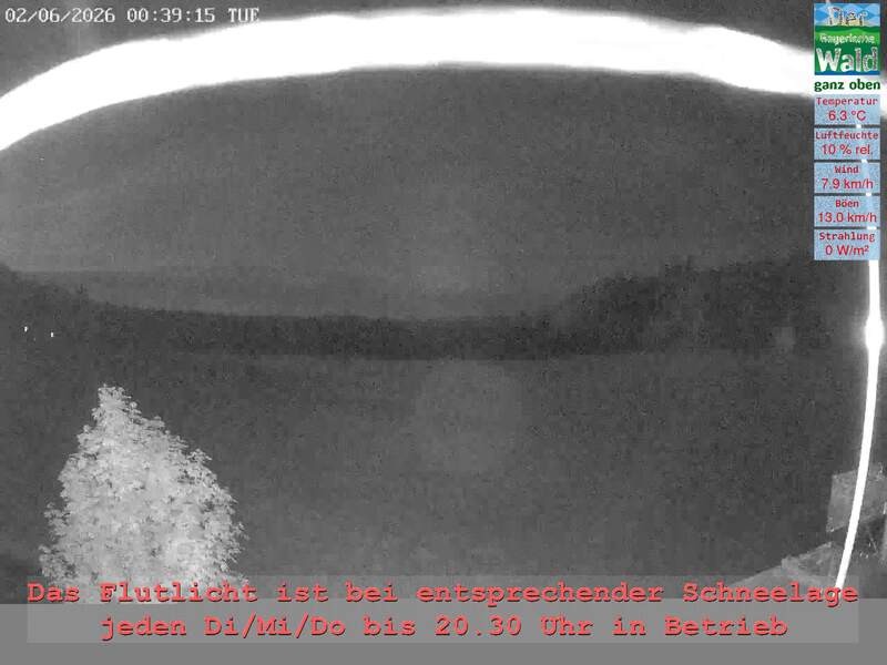 Archiv Foto Webcam Naturpark Oberer Bayerischer Wald - Infopunkt Althütte