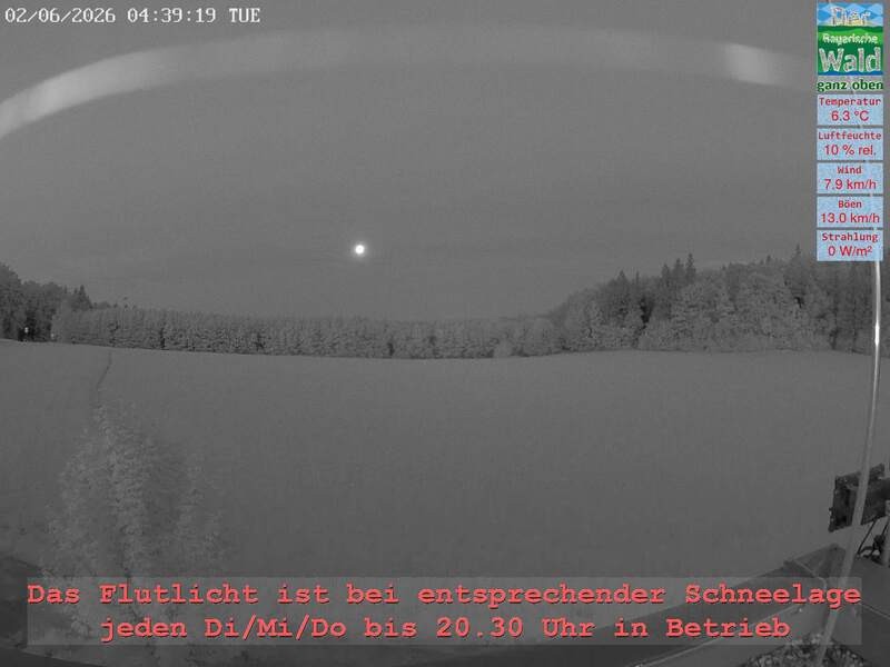 Archiv Foto Webcam Naturpark Oberer Bayerischer Wald - Infopunkt Althütte