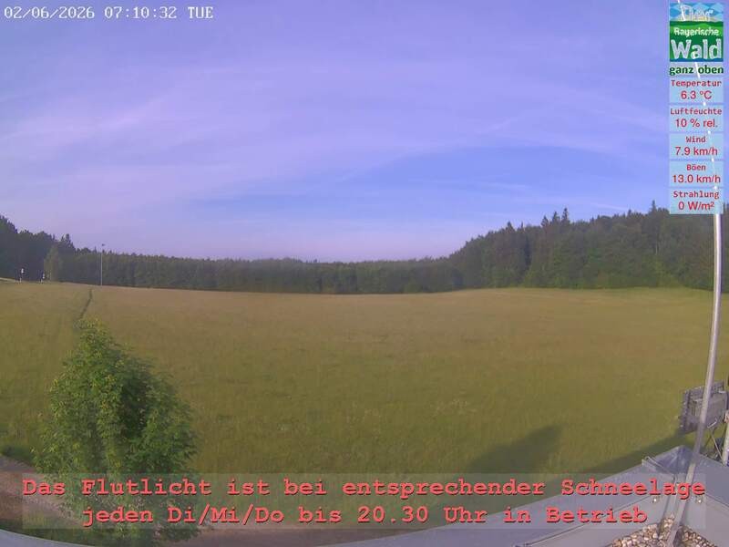 Archiv Foto Webcam Naturpark Oberer Bayerischer Wald - Infopunkt Althütte