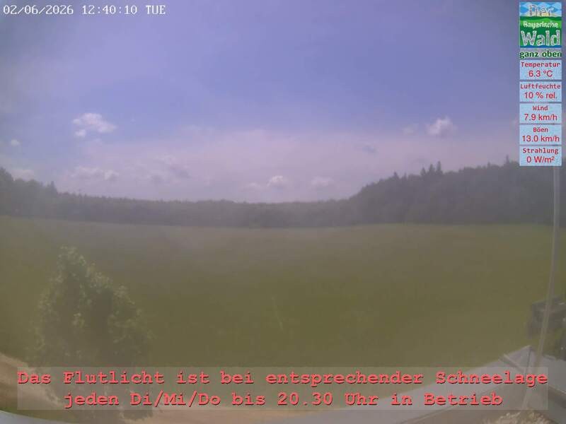 Archiv Foto Webcam Naturpark Oberer Bayerischer Wald - Infopunkt Althütte