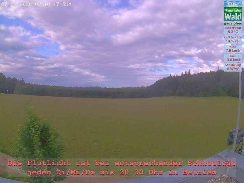 Archiv Foto Webcam Naturpark Oberer Bayerischer Wald - Infopunkt Althütte