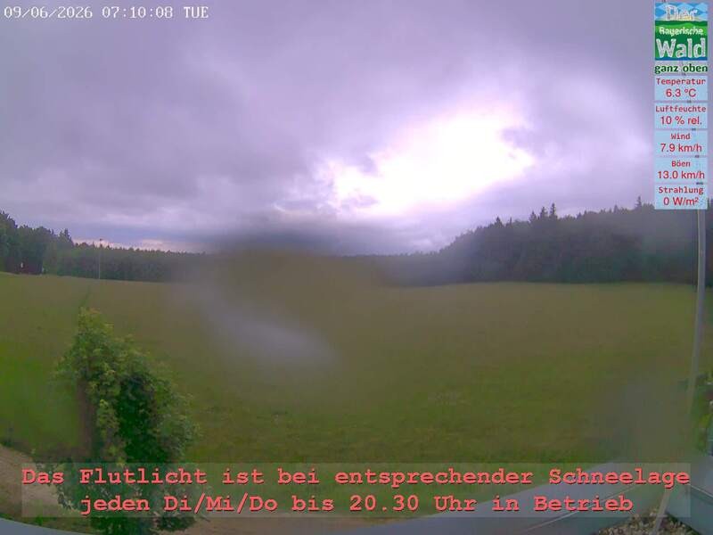 Archiv Foto Webcam Naturpark Oberer Bayerischer Wald - Infopunkt Althütte