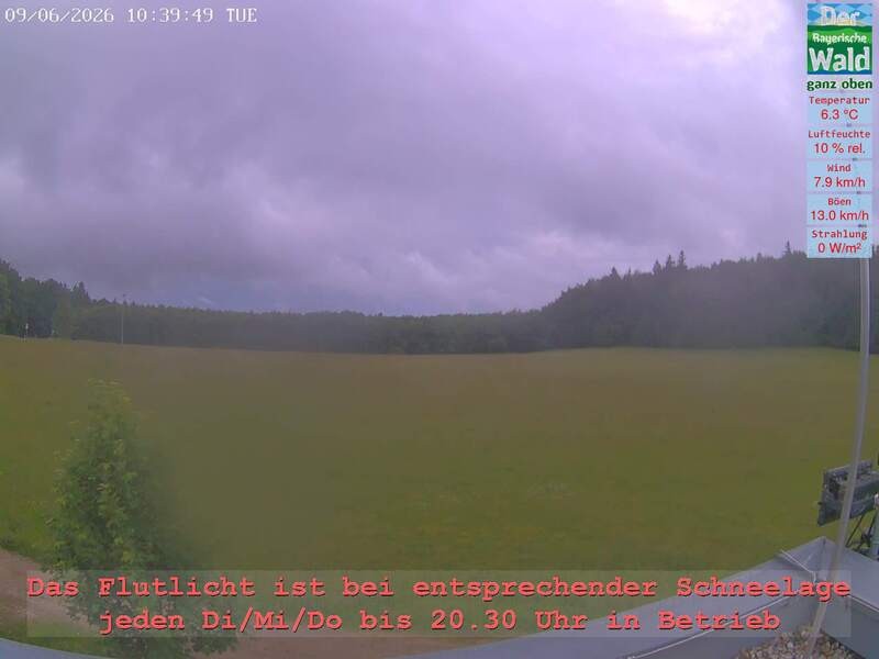 Archiv Foto Webcam Naturpark Oberer Bayerischer Wald - Infopunkt Althütte