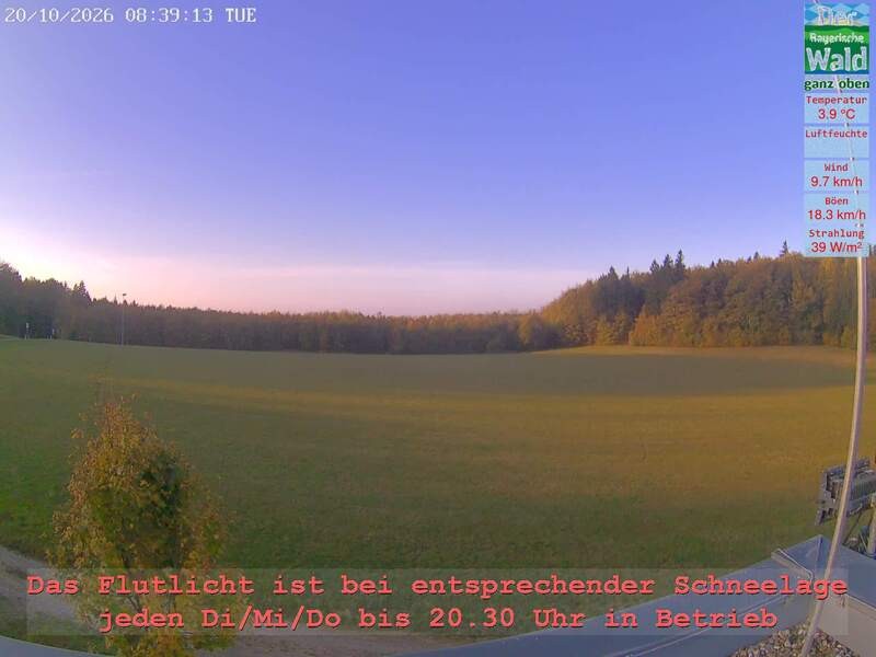 Archiv Foto Webcam Naturpark Oberer Bayerischer Wald - Infopunkt Althütte
