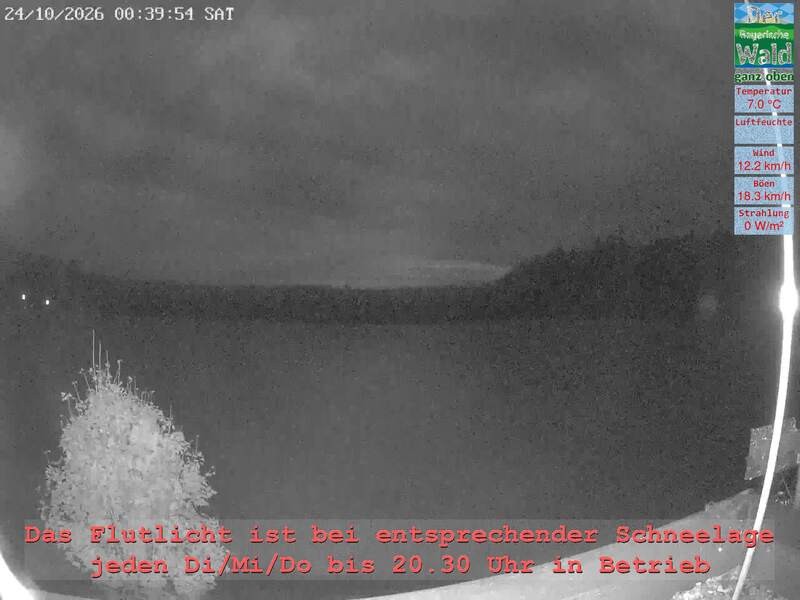 Archiv Foto Webcam Naturpark Oberer Bayerischer Wald - Infopunkt Althütte