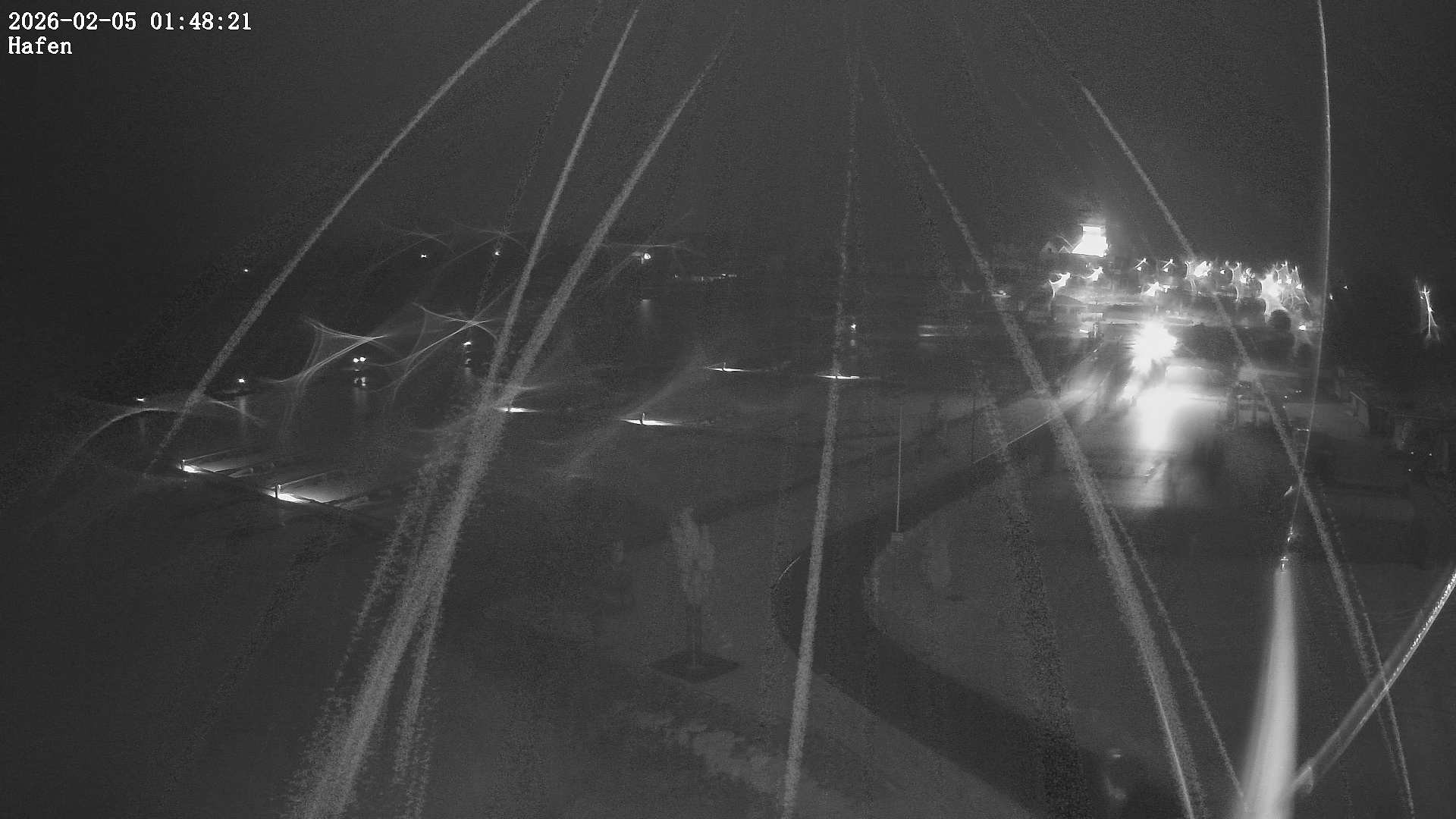 Archiv Foto Webcam Geierswalder See: Hafen