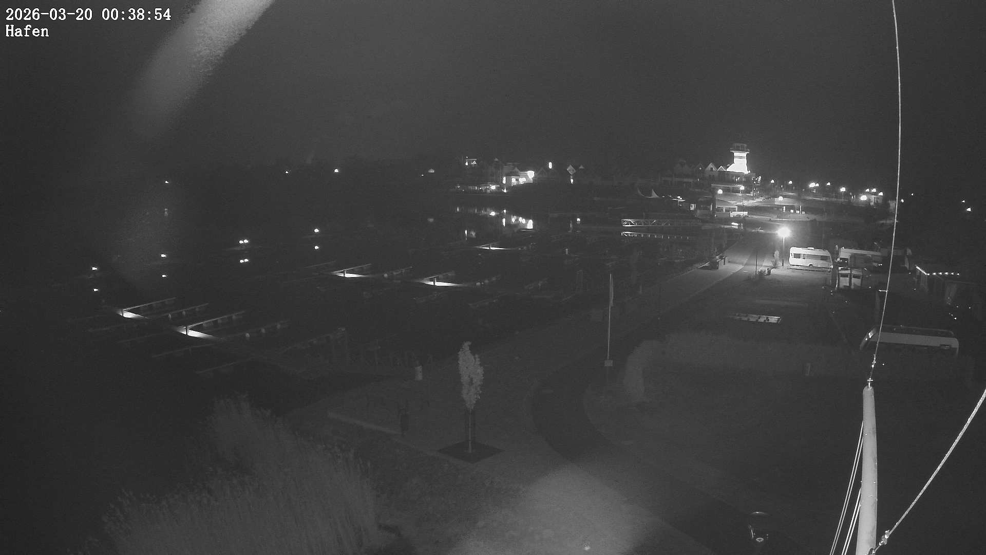 Archiv Foto Webcam Geierswalder See: Hafen