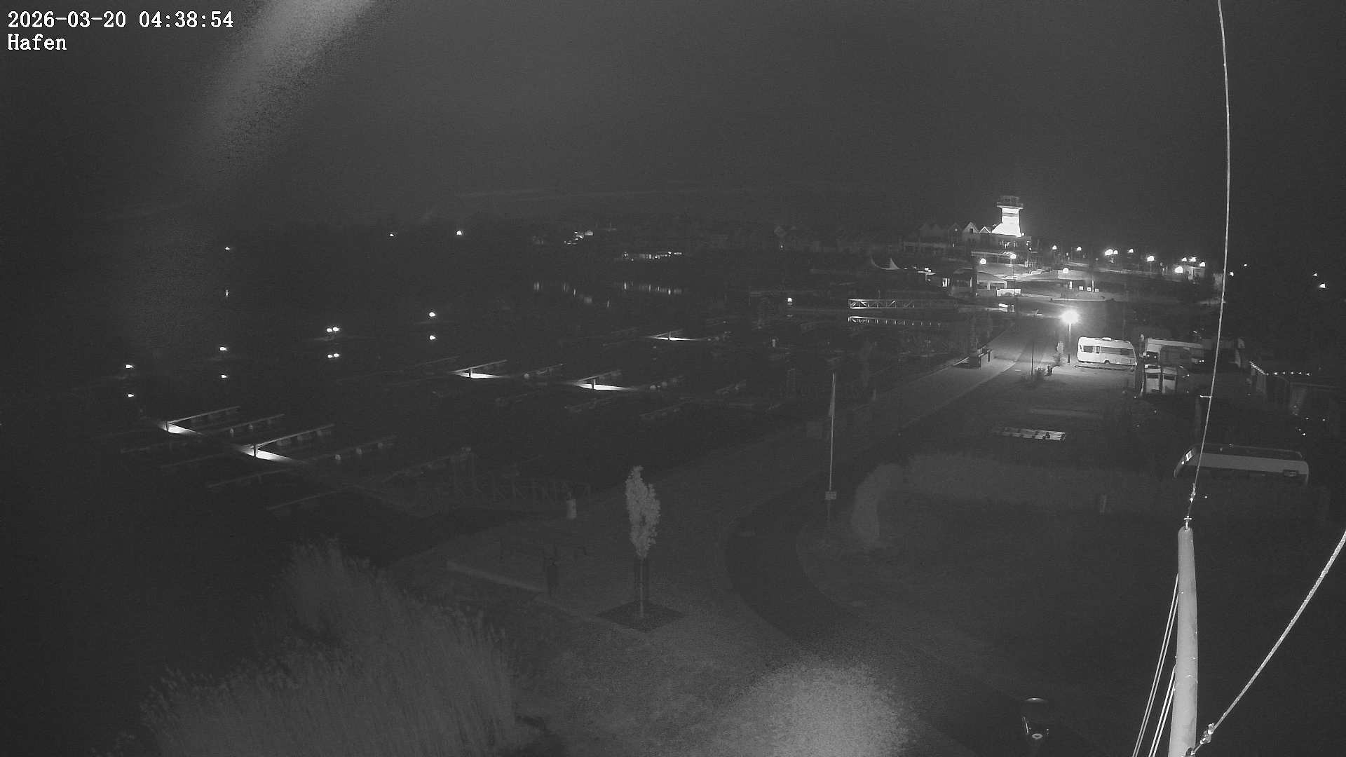 Archiv Foto Webcam Geierswalder See: Hafen