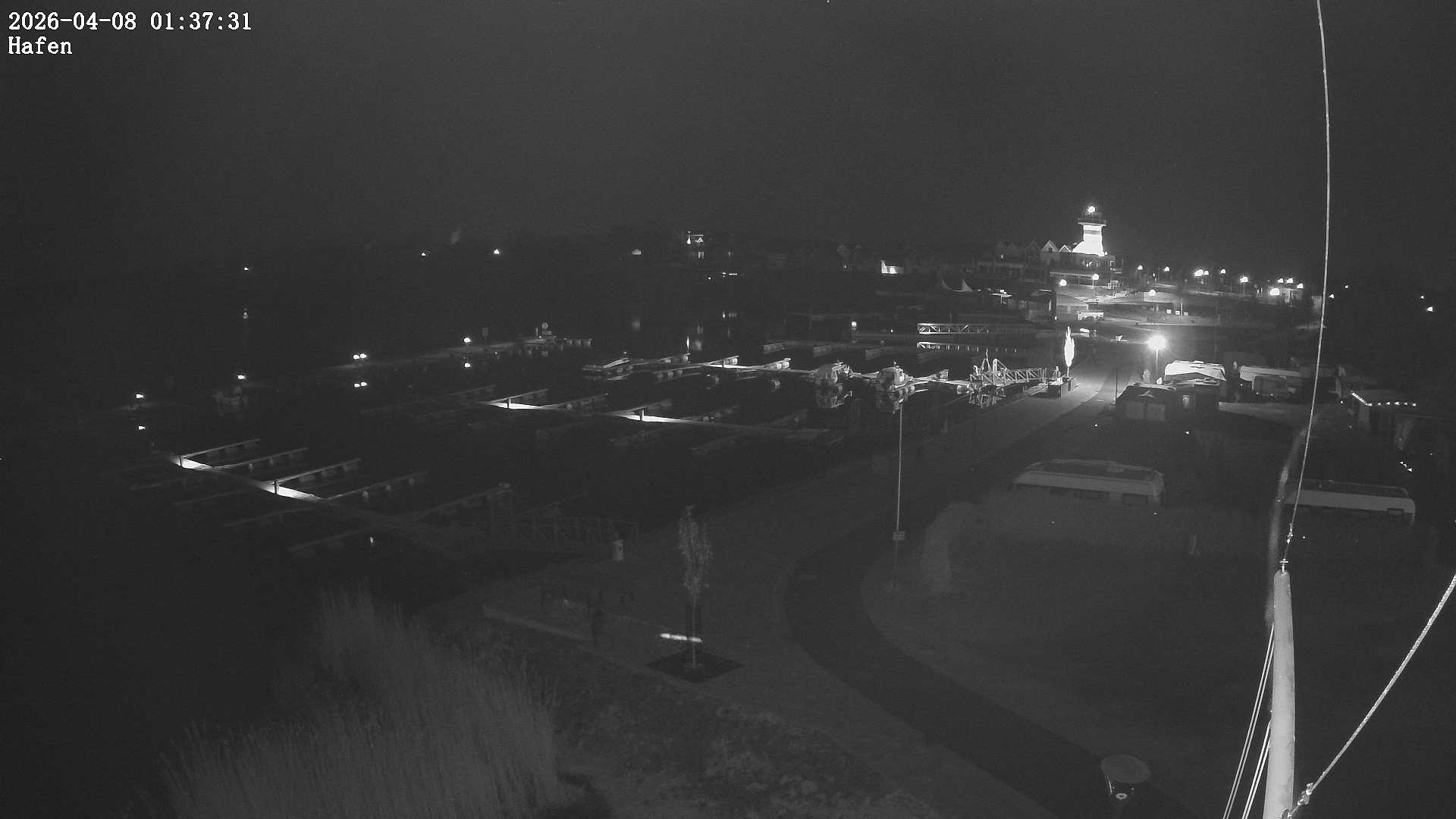 Archiv Foto Webcam Geierswalder See: Hafen