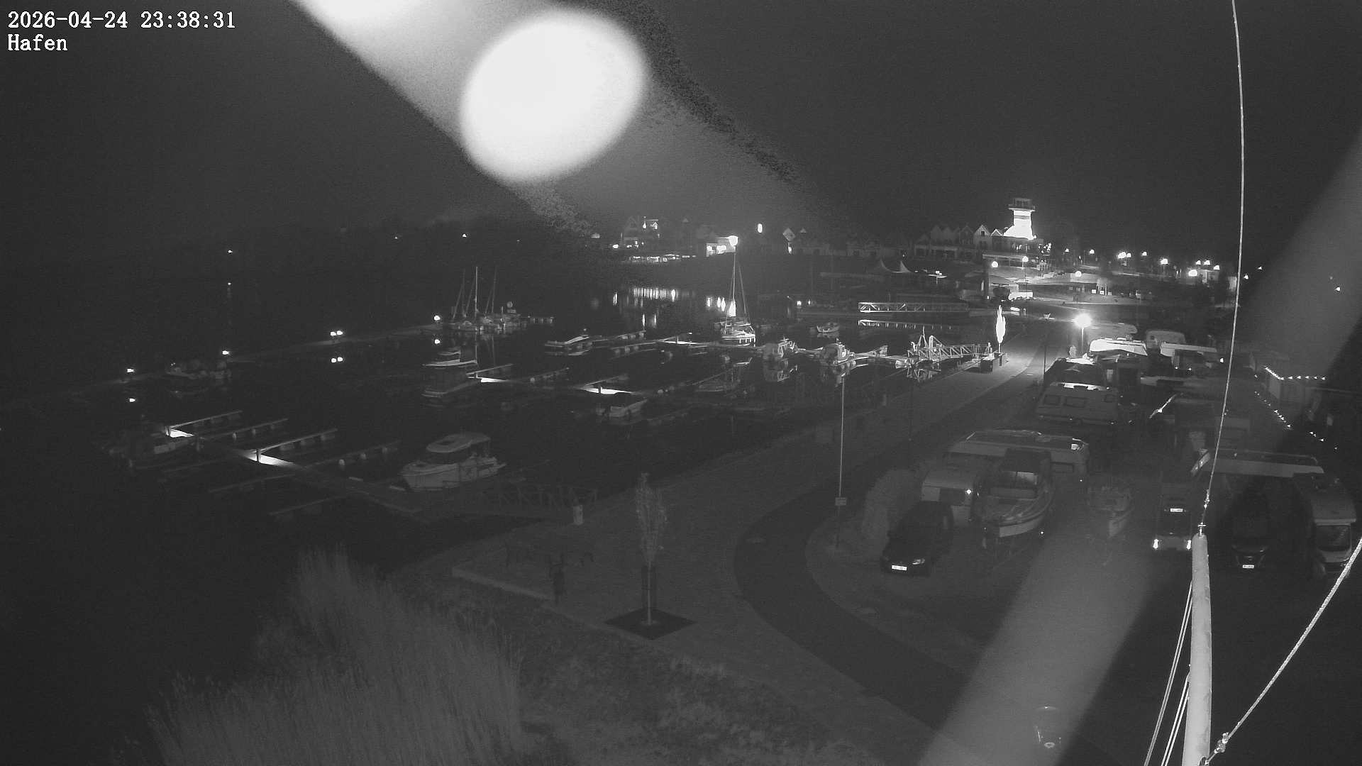 Archiv Foto Webcam Geierswalder See: Hafen