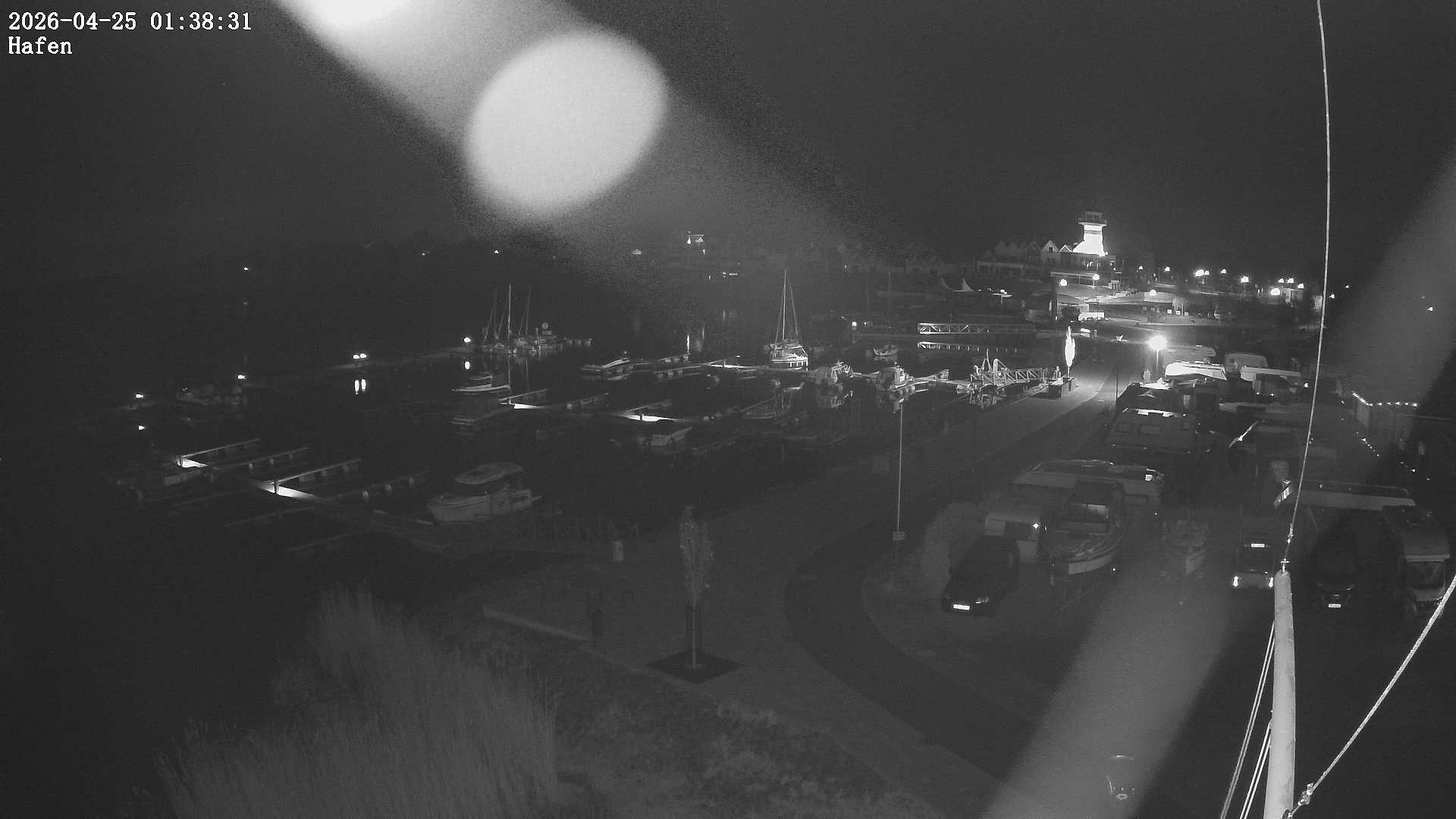 Archiv Foto Webcam Geierswalder See: Hafen