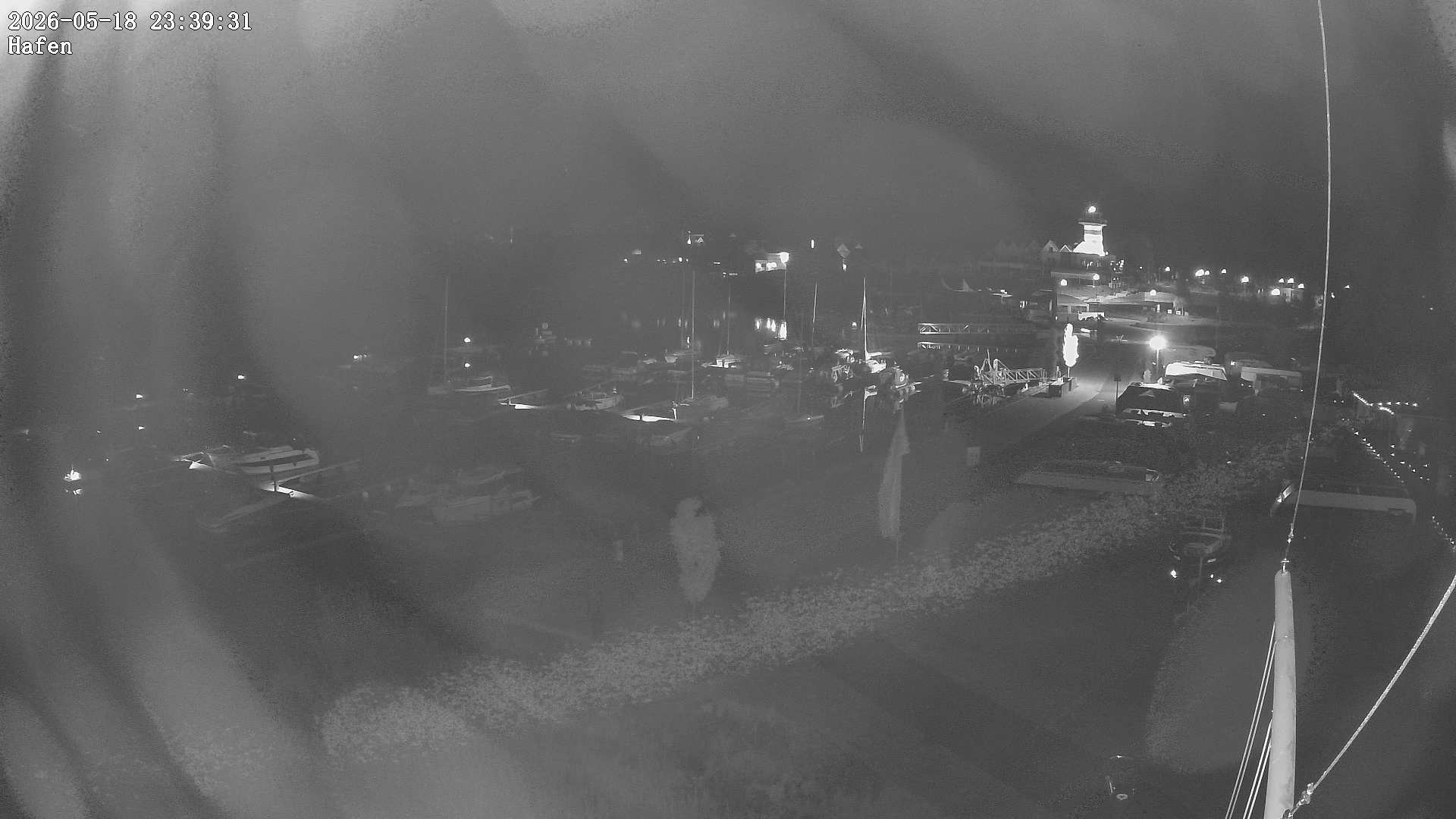 Archiv Foto Webcam Geierswalder See: Hafen