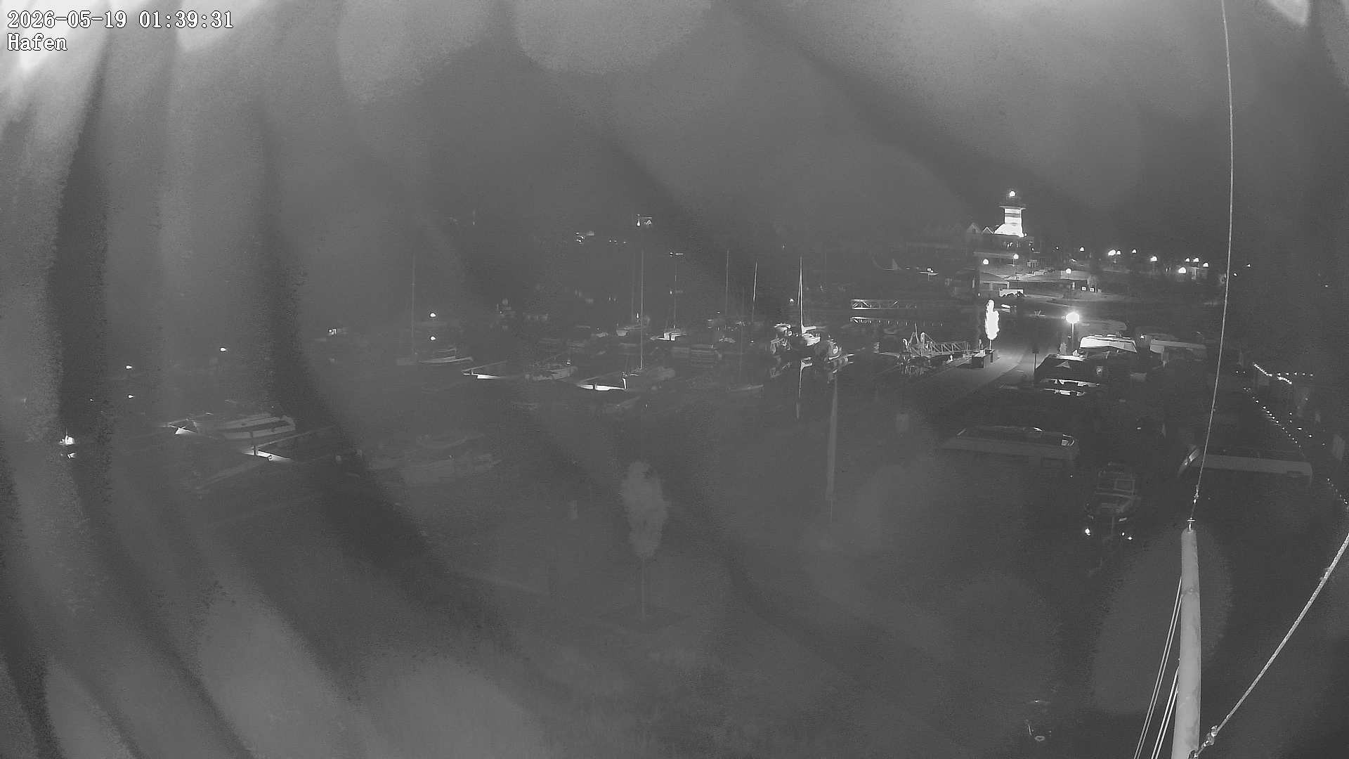 Archiv Foto Webcam Geierswalder See: Hafen