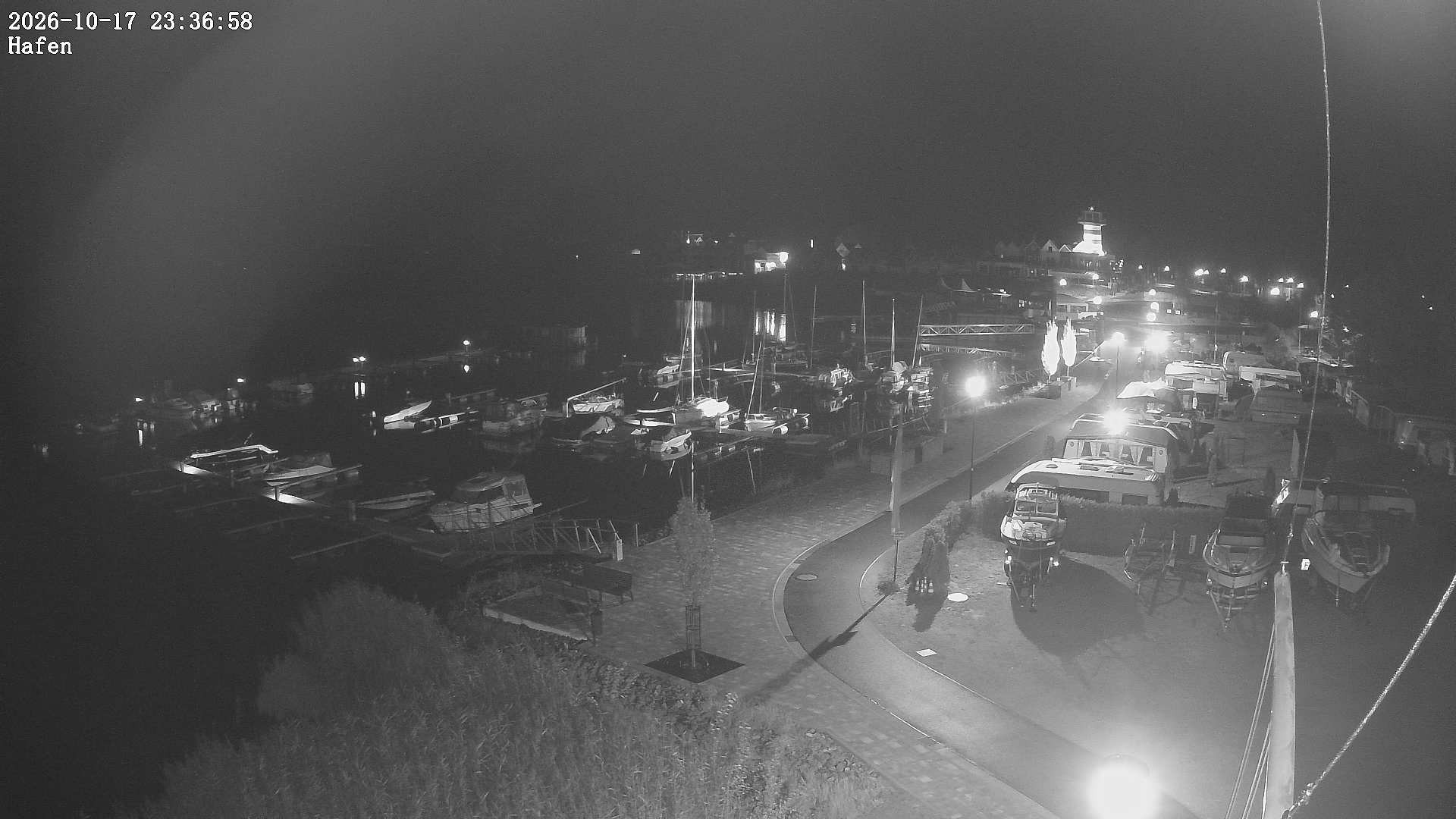 Archiv Foto Webcam Geierswalder See: Hafen