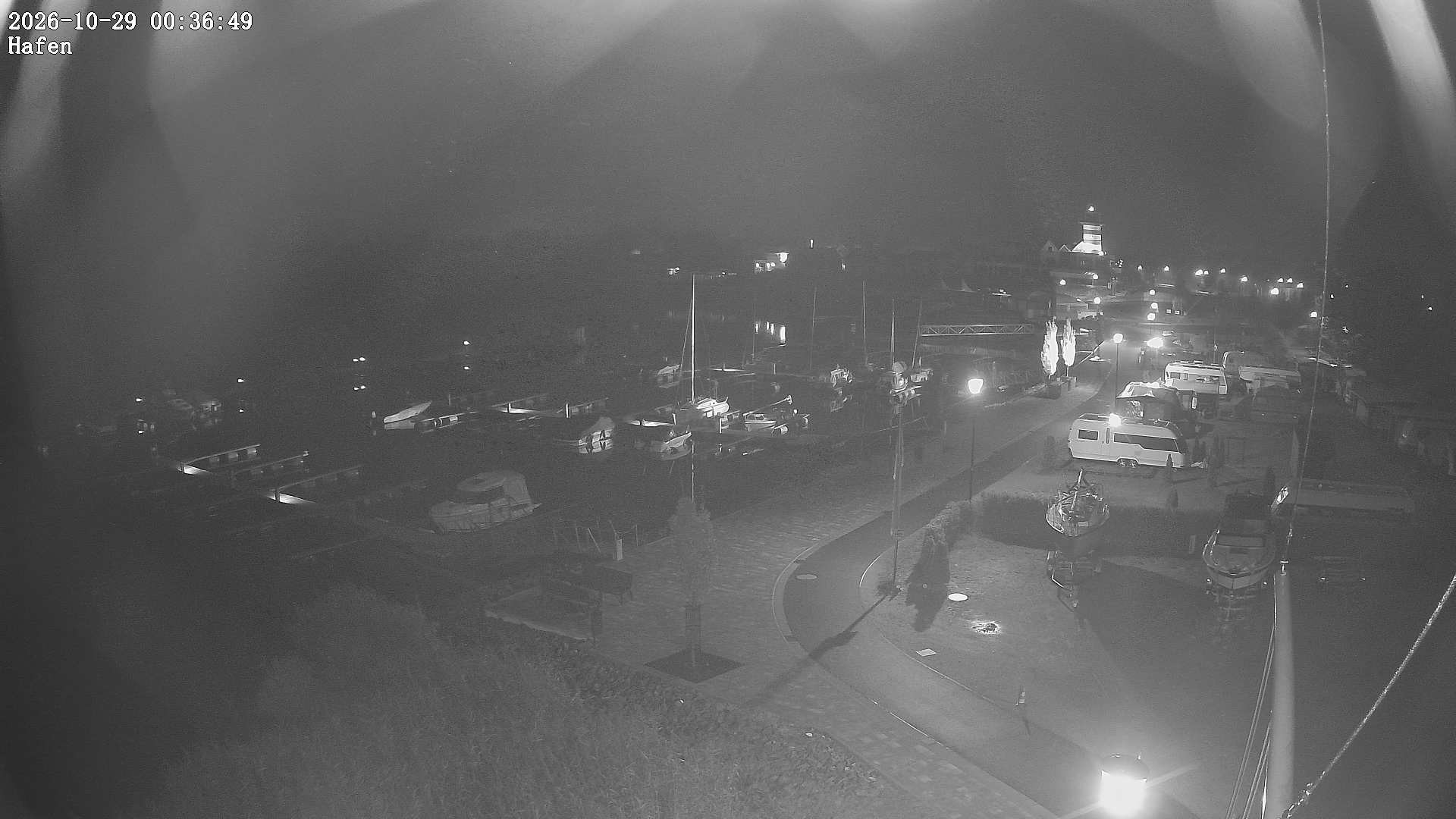 Archiv Foto Webcam Geierswalder See: Hafen
