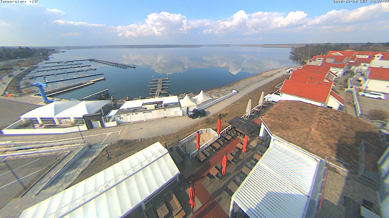 Archiv Foto Webcam Leuchtturm Lausitz: Blick auf den Geierswalder See