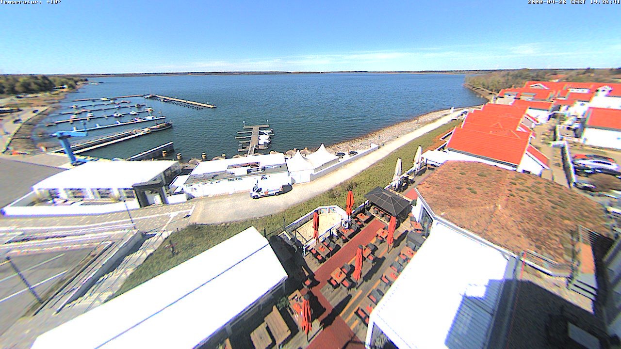 Archiv Foto Webcam Leuchtturm Lausitz: Blick auf den Geierswalder See