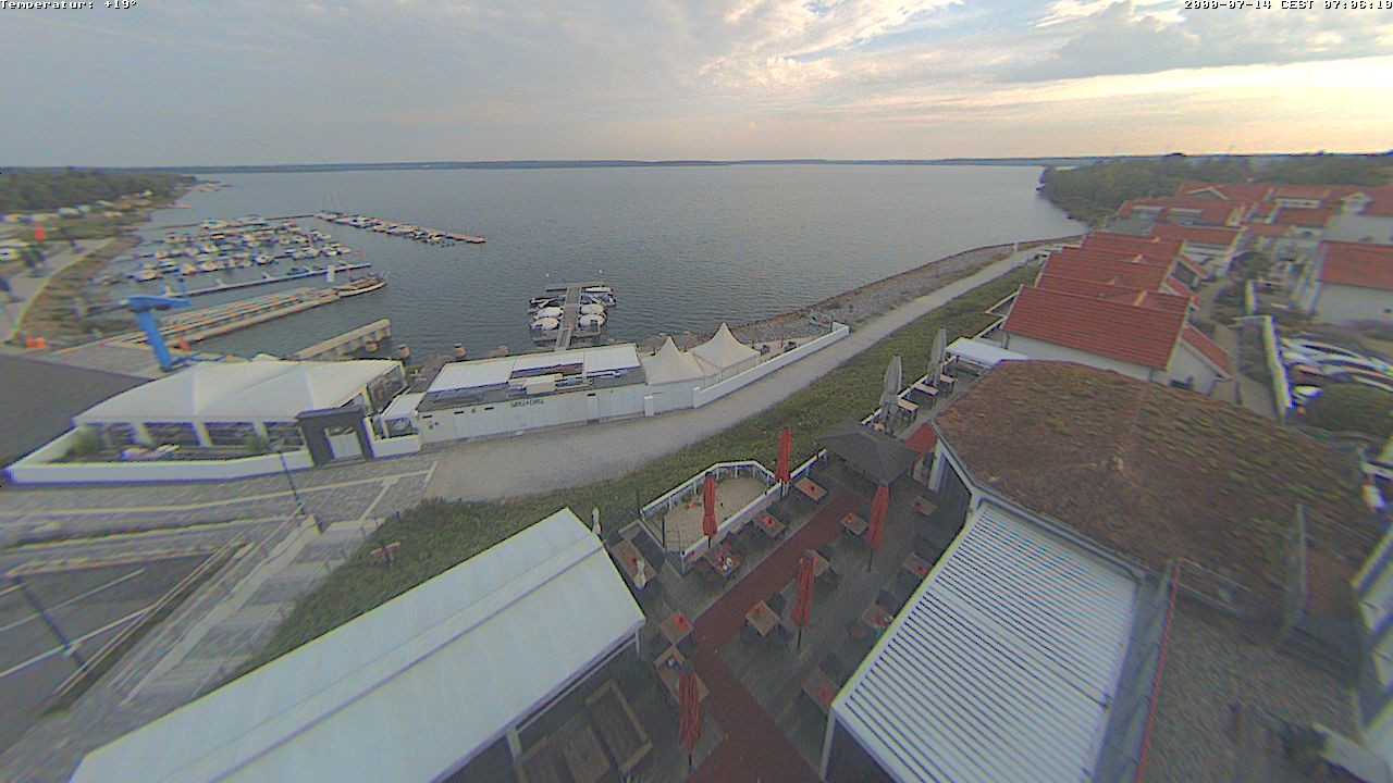 Archiv Foto Webcam Leuchtturm Lausitz: Blick auf den Geierswalder See