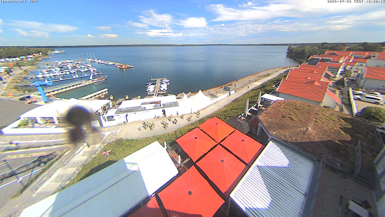 Archiv Foto Webcam Leuchtturm Lausitz: Blick auf den Geierswalder See