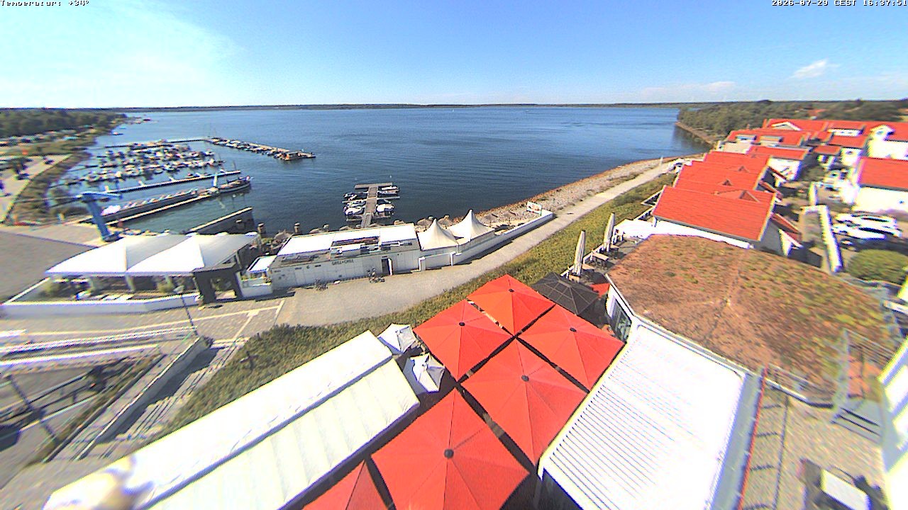 Archiv Foto Webcam Leuchtturm Lausitz: Blick auf den Geierswalder See