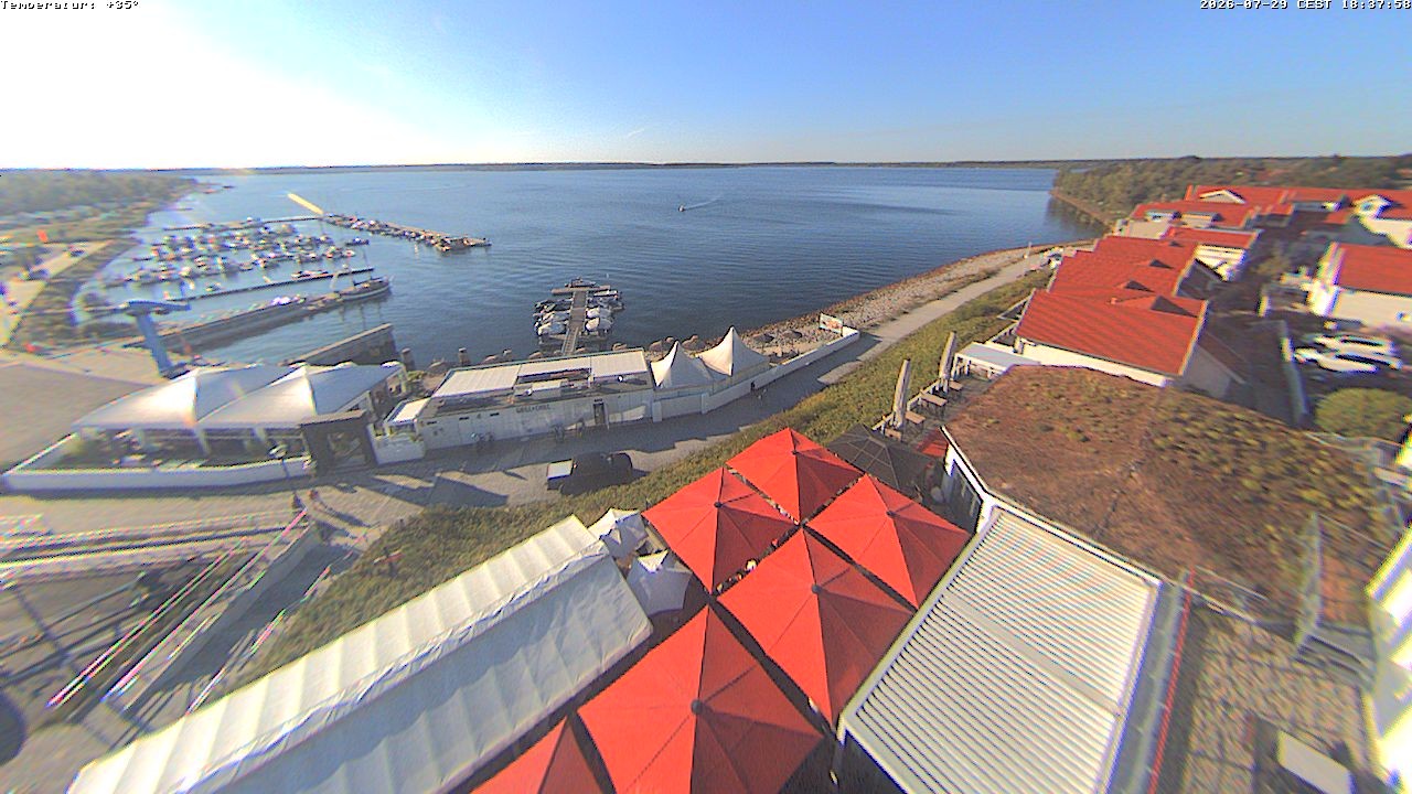 Archiv Foto Webcam Leuchtturm Lausitz: Blick auf den Geierswalder See