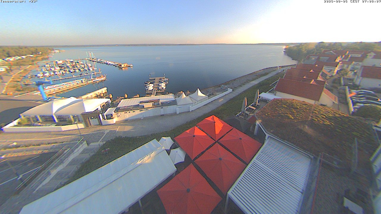 Archiv Foto Webcam Leuchtturm Lausitz: Blick auf den Geierswalder See
