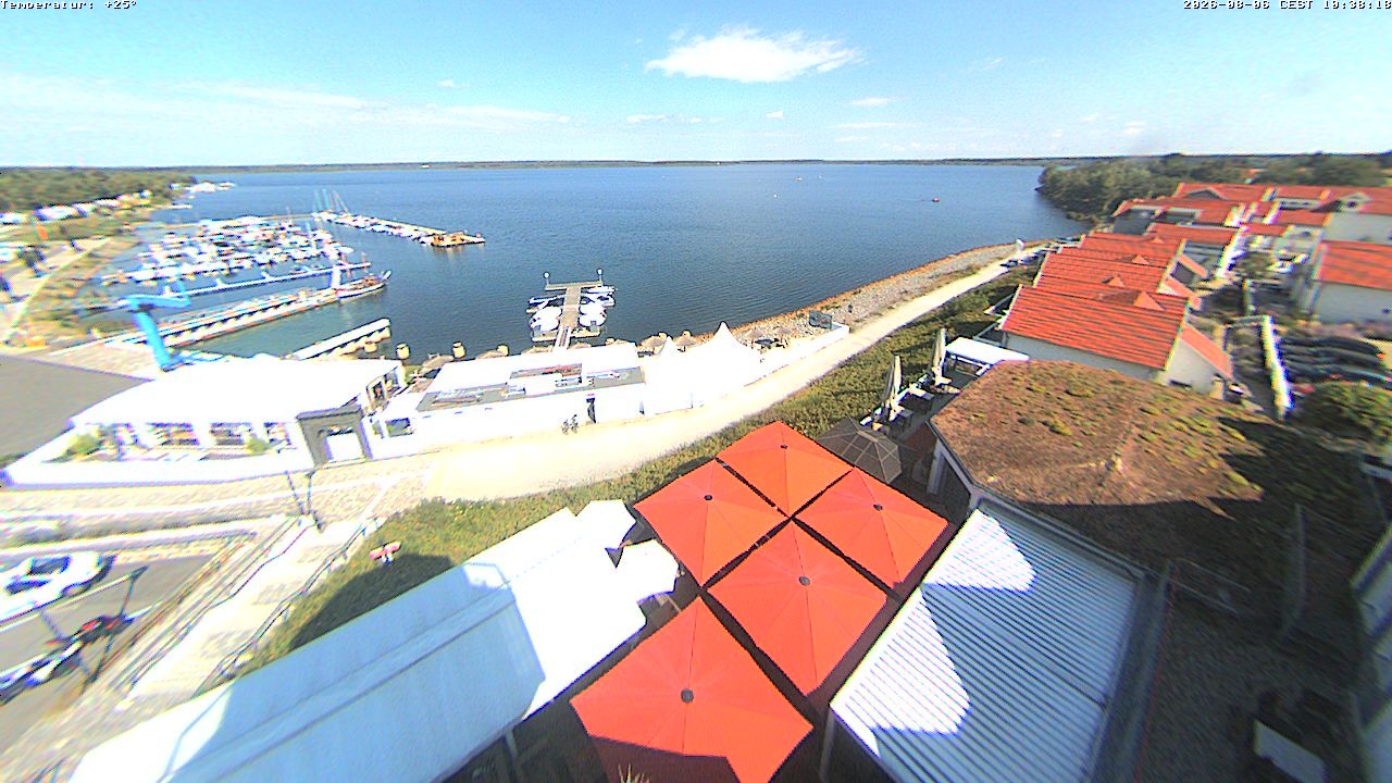 Archiv Foto Webcam Leuchtturm Lausitz: Blick auf den Geierswalder See