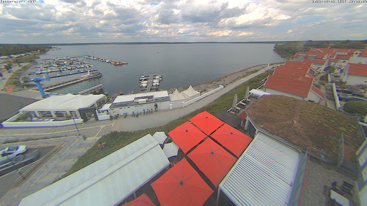 Archiv Foto Webcam Leuchtturm Lausitz: Blick auf den Geierswalder See