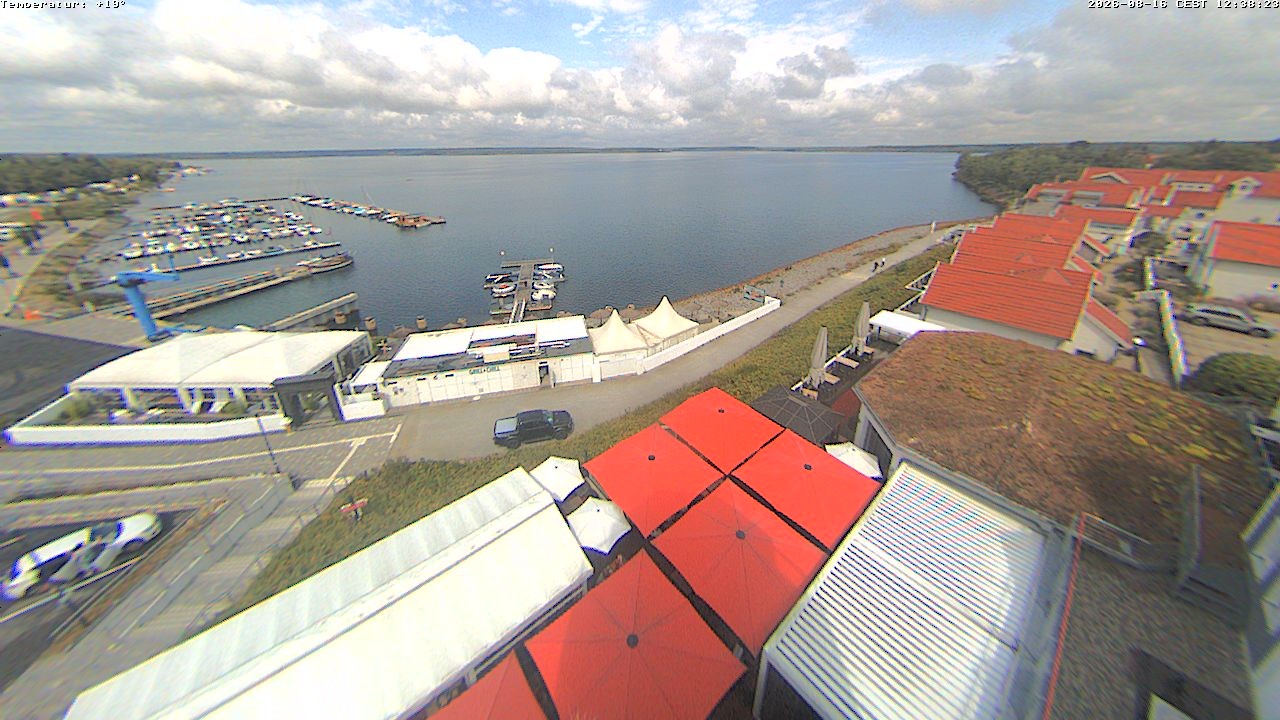 Archiv Foto Webcam Leuchtturm Lausitz: Blick auf den Geierswalder See