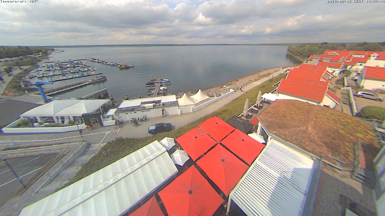 Archiv Foto Webcam Leuchtturm Lausitz: Blick auf den Geierswalder See