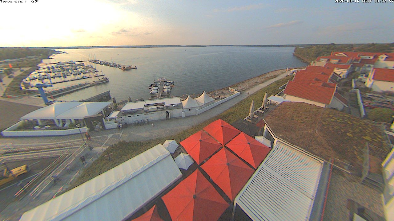 Archiv Foto Webcam Leuchtturm Lausitz: Blick auf den Geierswalder See