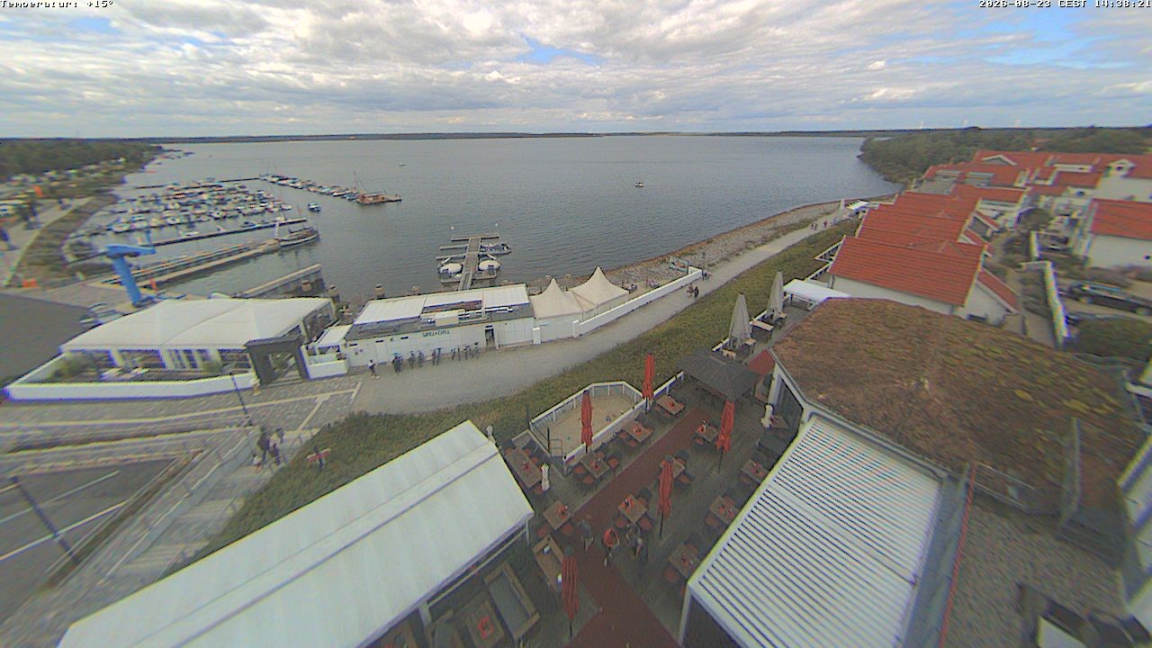 Archiv Foto Webcam Leuchtturm Lausitz: Blick auf den Geierswalder See