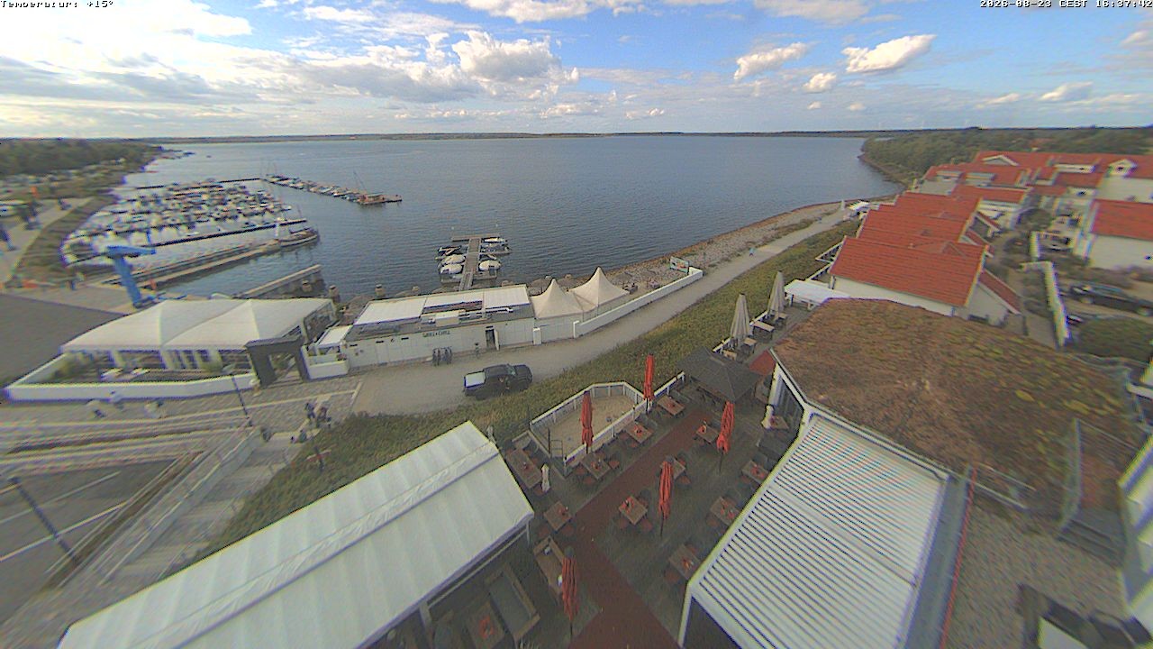 Archiv Foto Webcam Leuchtturm Lausitz: Blick auf den Geierswalder See