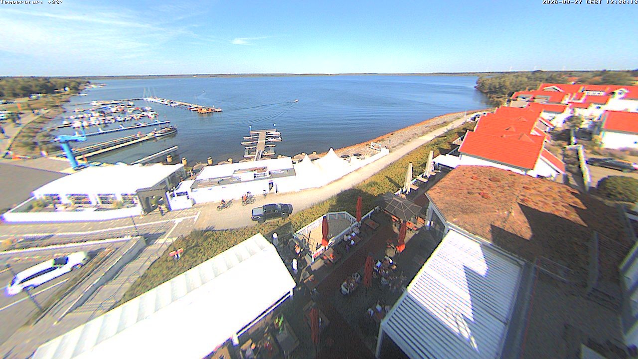 Archiv Foto Webcam Leuchtturm Lausitz: Blick auf den Geierswalder See
